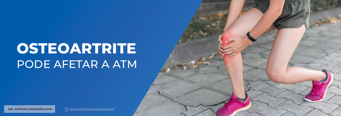 Osteoartrite pode afetar a ATM