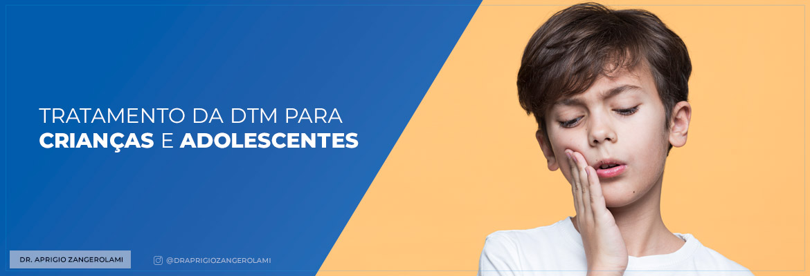 Tratamento da DTM para crianças e adolescentes