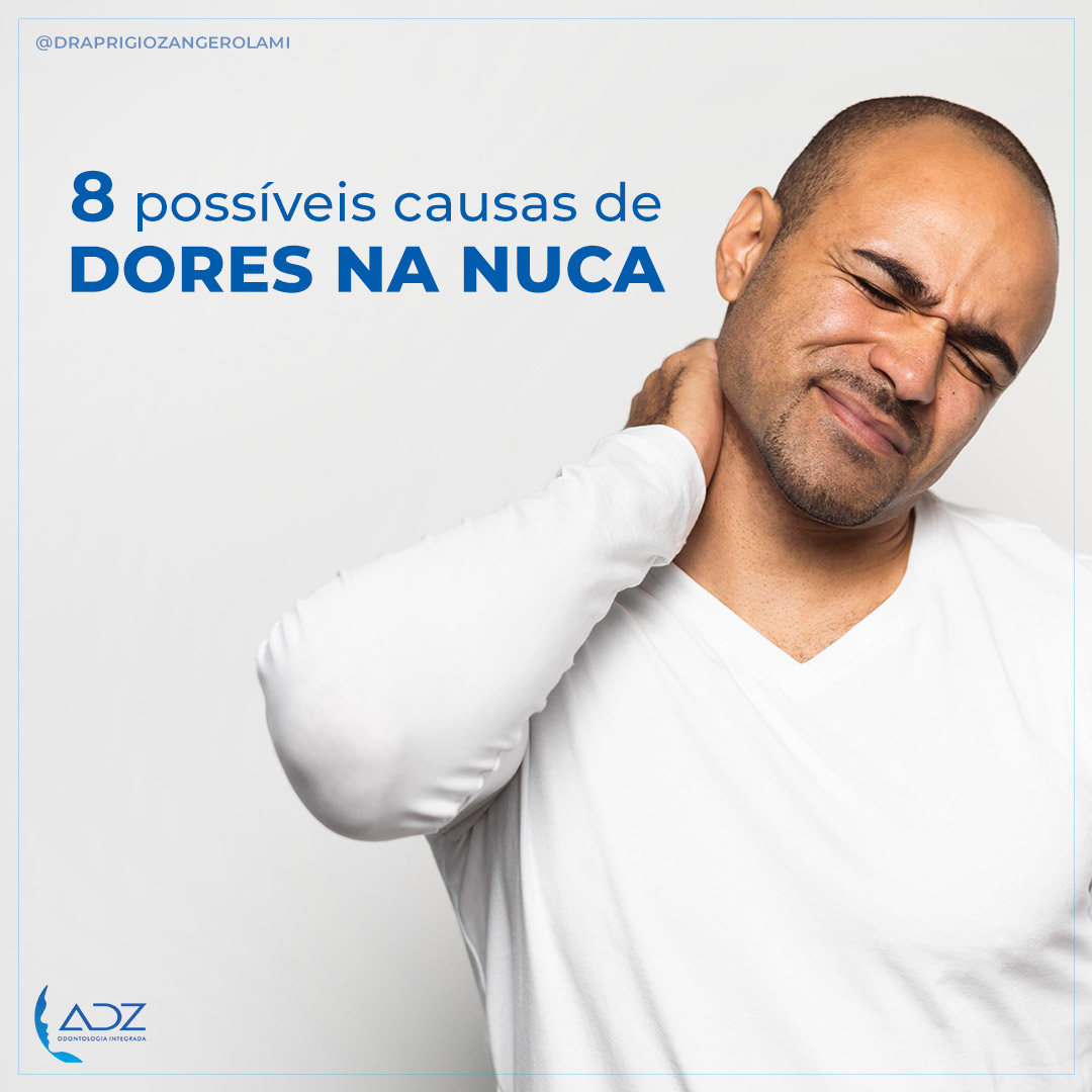 8 possíveis causas de dor na nuca e cabeça!