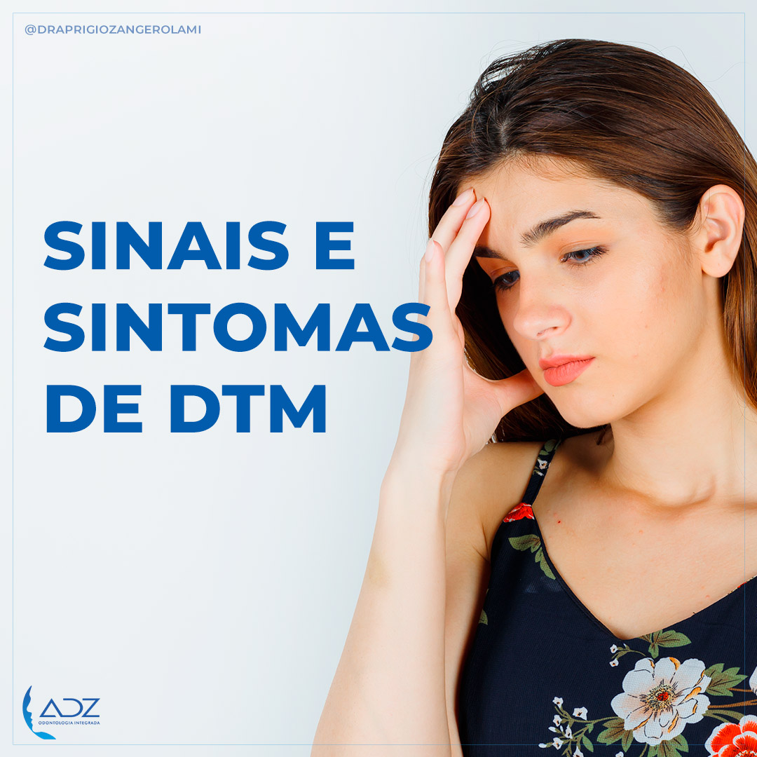 Sinais e Sintomas de DTM